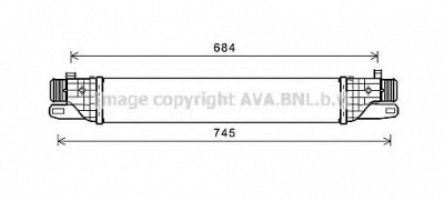 AVA QUALITY COOLING al4128 -  Интеркулер